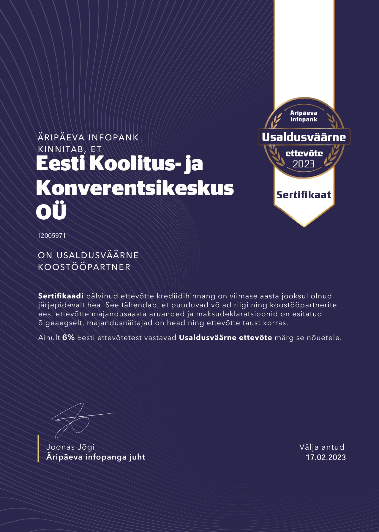 Eesti Koolitus- ja Konverentsikeskus 